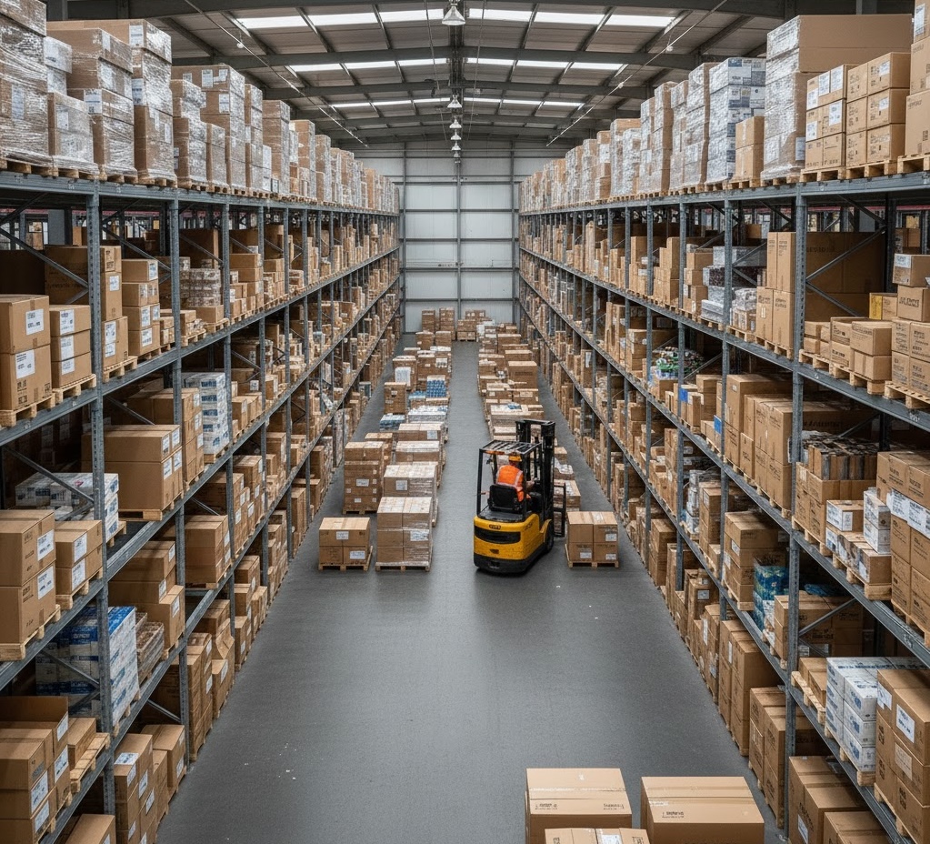 Gaylord boxes for bulk storage