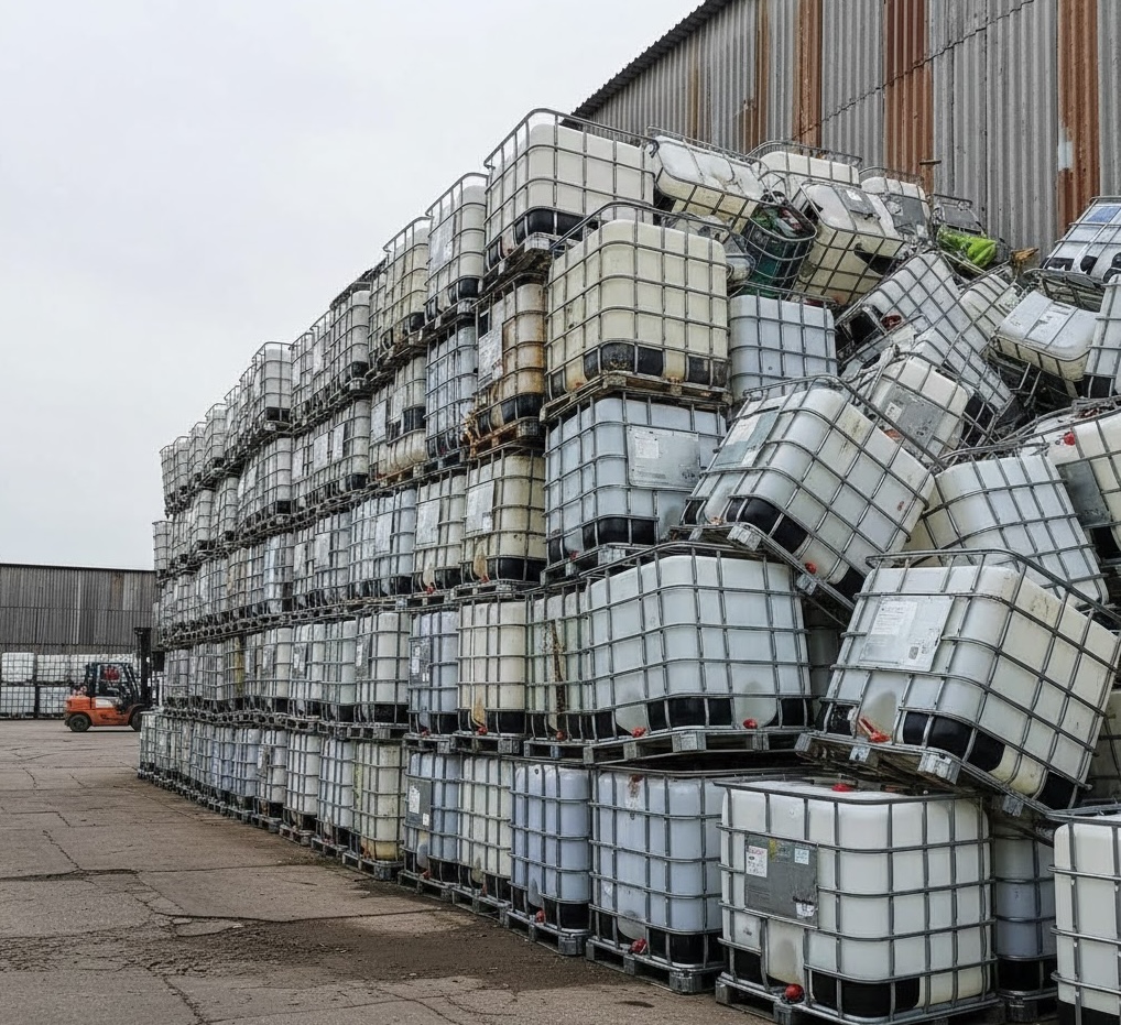 IBC totes for liquid storage